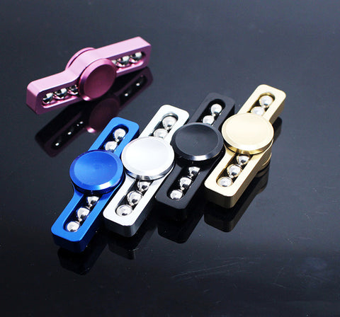 Fidget Spinner Hand Spinner Desk Anti Stress Ball Finger Spin Spinning Top EDC Sensory Aluminum alloy Toy free shipping