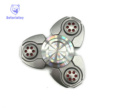 Creative Ceramic Tri-Spinner Fidget Toy EDC Hand Spinner for Autism and ADHD Stress Relieve Toy
