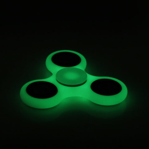White/Black Hand Spinner Fidget Toy Plastic EDC Hand Spinner For Finger Autism and ADHD Tri-spinner