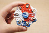 2017 New Creative EDC Powerful Fidget Spinner Hand Finger Tri Spinner Camouflage Plastic Relieves Stress Fidget toy for Adults