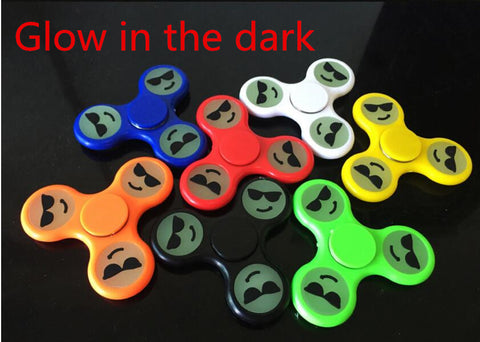 1pcs  Tri-Spinner Fidget Toy Plastic EDC Hand Spinner For Autism and ADHD Gift free shipping