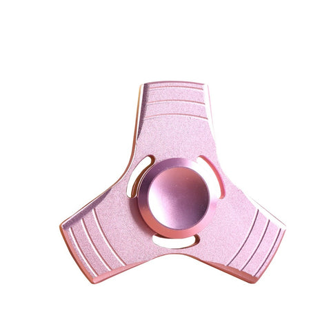 5 Colors Fidget Spinner UFO Tri-spinner Zinc EDC Hand Spinner Aluminum Alloy Fidget Toy Anxiety Stress Adults Kid Metal Spinner