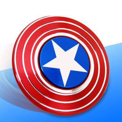 Fidget Spinner Captain America shield