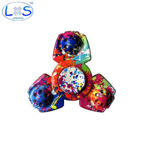 2017 New Tri-Spinner Fidget Toy EDC HandSpinner Anti Stress Reliever And ADAD Hand Spinners