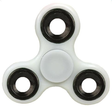 7 Colors Light In Dark Fidget Tri-Spinner For Autism and ADHD Hand Spinner Anti Stress Gift Toy 1-3 Mins Rotation