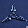 A Toy A Dream Naruto Shuriken Turn darts Fidgeted Cube Spinner Toys Rotary Tri-spinner Shuriken Dragon Blade Sword in Hand
