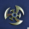 A Toy A Dream Naruto Shuriken Turn darts Fidgeted Cube Spinner Toys Rotary Tri-spinner Shuriken Dragon Blade Sword in Hand