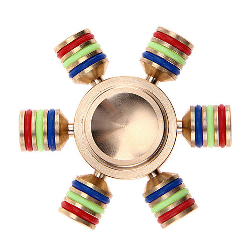 Hexagonal Fidget Spinner High Quality Copper