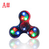 Shake Light Fidget Hand Spinner Colorful Lighting For Autism and ADHD Finger Spinner Anti Stress Gift Toy