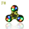 Shake Light Fidget Hand Spinner Colorful Lighting For Autism and ADHD Finger Spinner Anti Stress Gift Toy