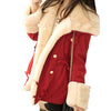 JECKSION New 1PC Winter Fashion Warm Double-Breasted Wool Blend Jacket Women casacos femininos Coat overcoat #LN