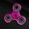 Hand Spinner Glowing Tri Spinner EDC Fidget Toy Luminous Plastic Plating Spinner For Autism and ADHD Anti Stress Finger Toys