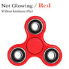 Luminous Tri Fidget Hand Spinner Light in Dark EDC Tri-Spinner Batman Finger Toys Relieve Anxiety Autism ADHD for Child & Adult