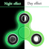 Luminous Tri Fidget Hand Spinner Light in Dark EDC Tri-Spinner Batman Finger Toys Relieve Anxiety Autism ADHD for Child & Adult