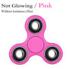 Luminous Tri Fidget Hand Spinner Light in Dark EDC Tri-Spinner Batman Finger Toys Relieve Anxiety Autism ADHD for Child & Adult