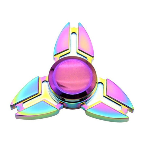 Rotation Time Long Tri-Spinner Fidget Funny Toys Metal EDC Fidget Spinner Hand Spinner For Kids Adults Anti Stress Toys