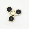 Tri-Spinner Fidget Toy Brushed plating aluminum alloy EDC Hand Spinner For Autism and  Rotation Time Long Anti Stress Toys