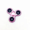 Tri-Spinner Fidget Toy Brushed plating aluminum alloy EDC Hand Spinner For Autism and  Rotation Time Long Anti Stress Toys