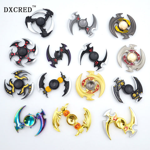 fidget spinner for Autism and ADHD Fidget Spinner Professional fidget hand spinner bearing ball golden zinc alloy