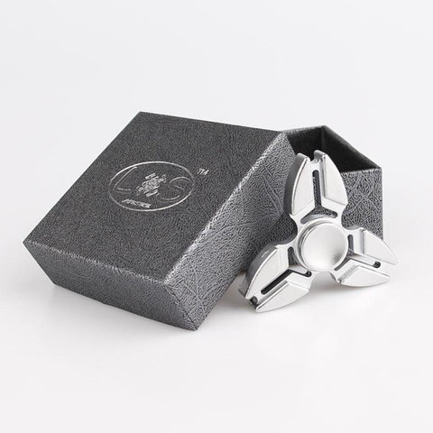 2017 New EDC Tri-Spinner Fidget Toys Pattern Hand Spinner Metal Fidget Spinner and ADHD Adult decompression toys Action