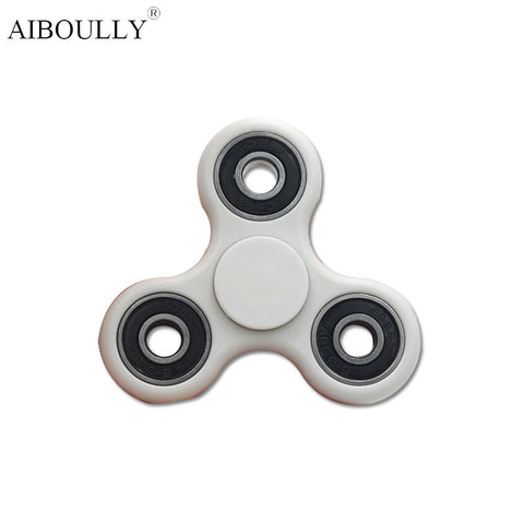 3 kinds of color Tri Spinner Fidget Toy Plastic EDC Hand Spinner For Autism and ADHD Rotation Time Long Anti Stress Toys
