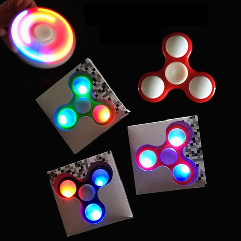 Lumiparty LED night Light Up Fidget Spinner