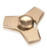 EDC Fidget Spinner Tri-spinner Zinc Hand Spinner Aluminum Alloy Metal Fidget Toy For Autism and ADHD Anxiety Stress Adults Kid