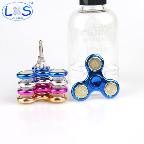 High Quality EDC Fidget Spinner Toy Hand Spinner For Autism And ADHD Rotation Time Long Anti Stress Spinner Hand Toy