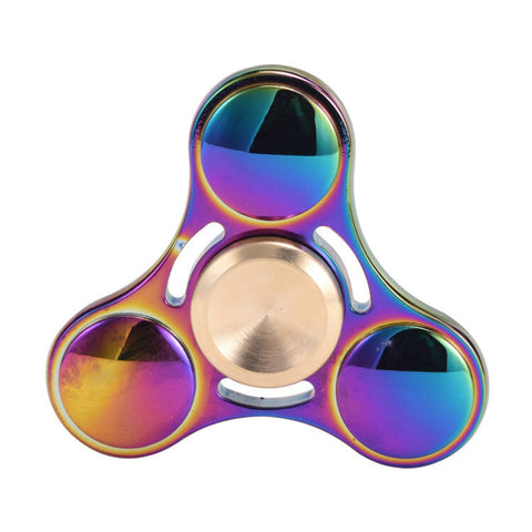Colorful Rainbow Metal Fidget Spinner