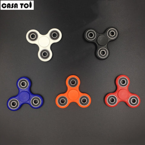 Fingertip Gyroscope Tri-Spinner Fidget Toy Plastic EDC Hand Spinner For Autism and ADHD Hand Spinner EDC Sensory Fidget Spinners